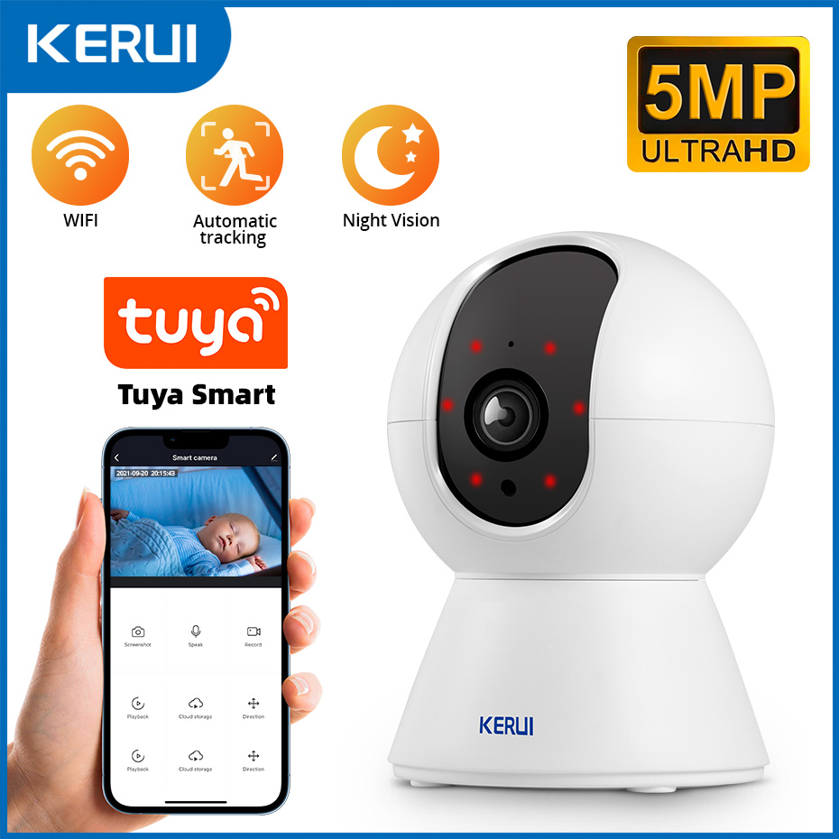 Eufy Camera E220 - KERbiomomis-Mini Caméra de permission Intérieure IP