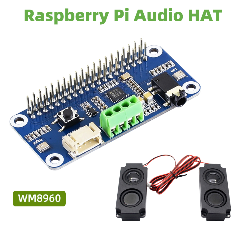 Pi Zero W Board - Raspberry Pi-Carte son Hi-Fi, WM8960, Audio