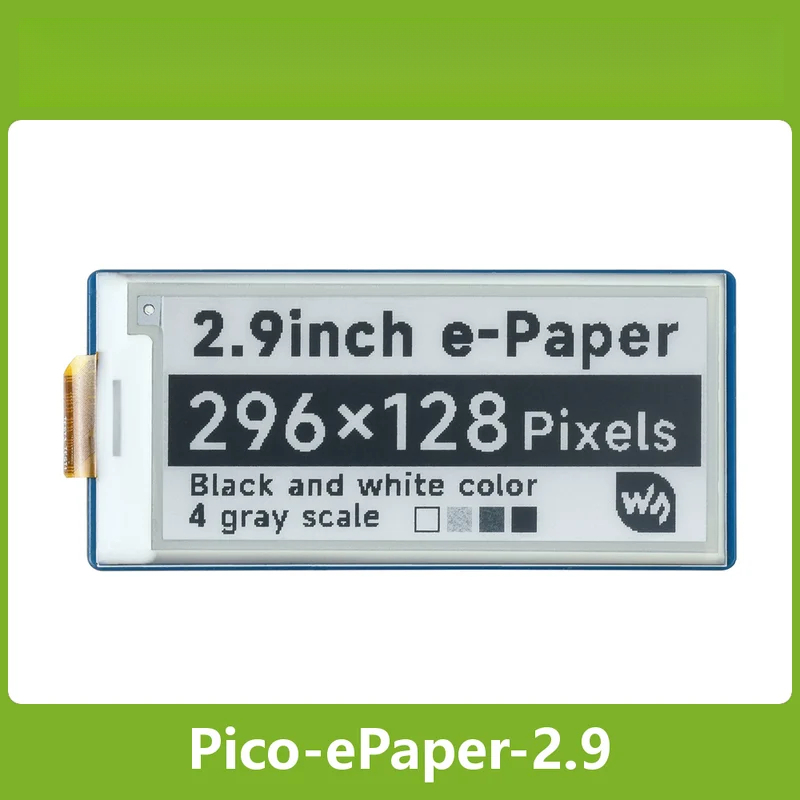 Display Epaper 2.9 - Module d'affichage E-Paper E-Ink de 2,9