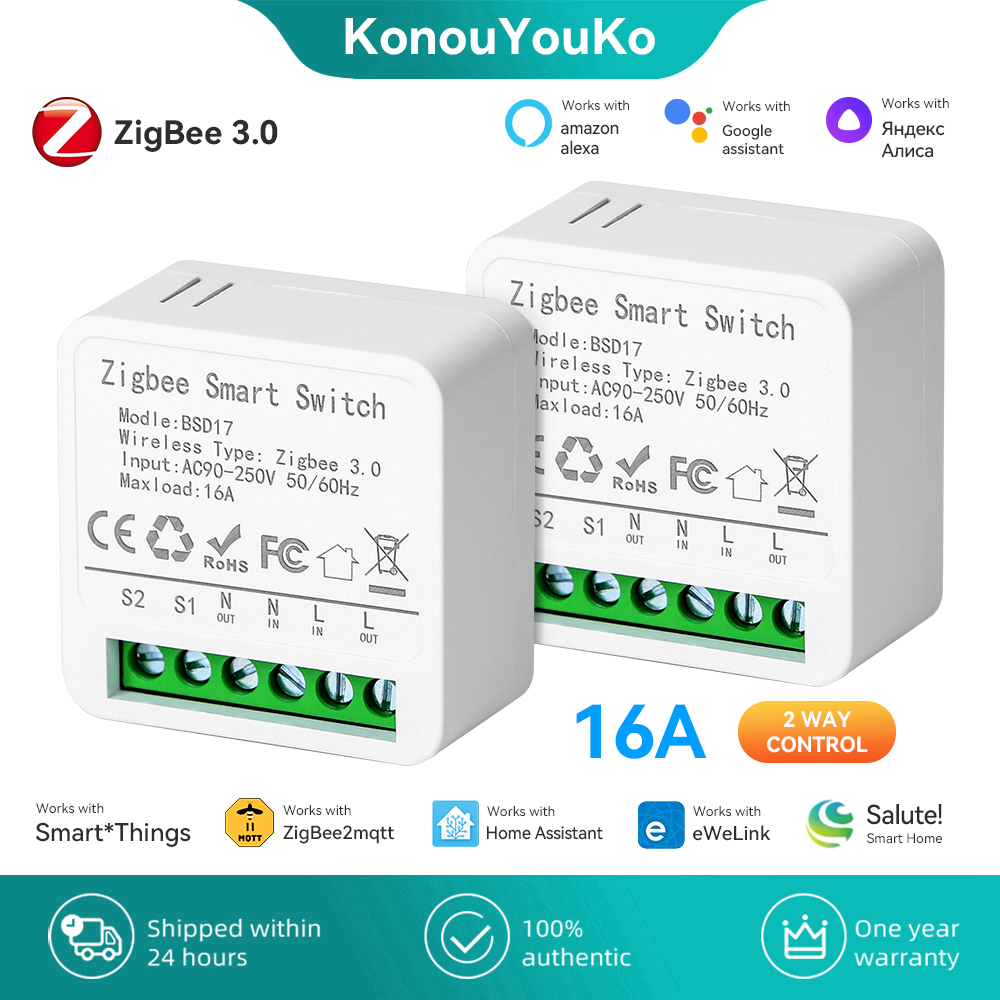 Home Automation Ideas - EWeLink-Mini Joli Intelligent ZigBee3.0, Commutateur de