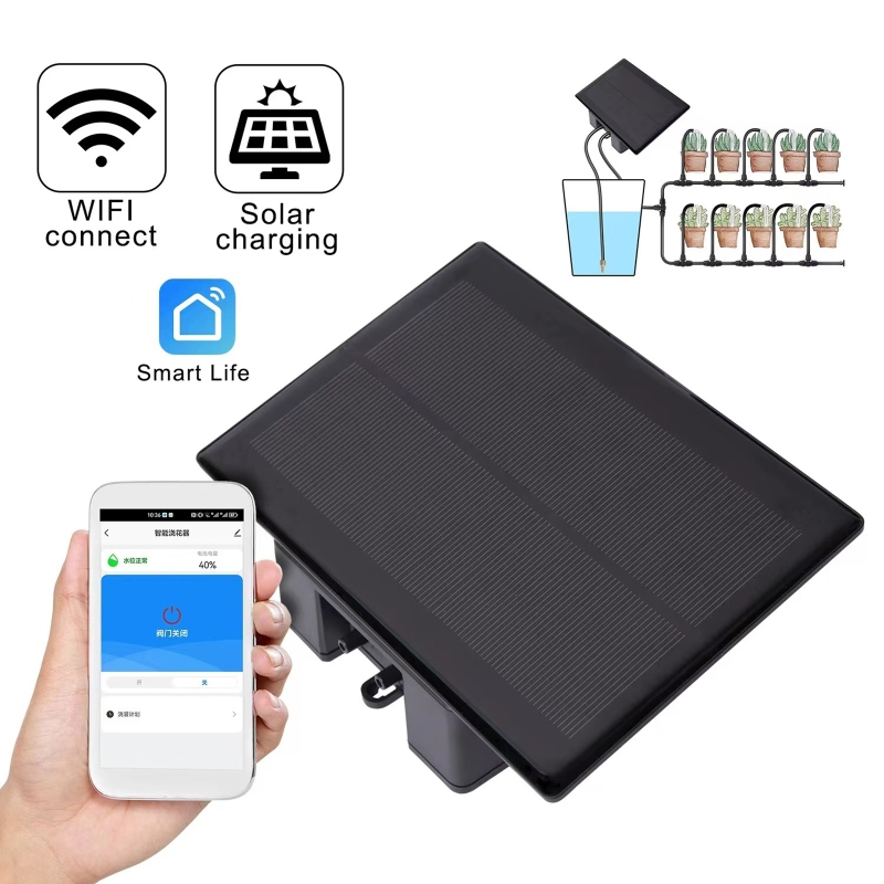 Smart Home Automation Diy - Kit de Machine d'arrosage automatique solaire