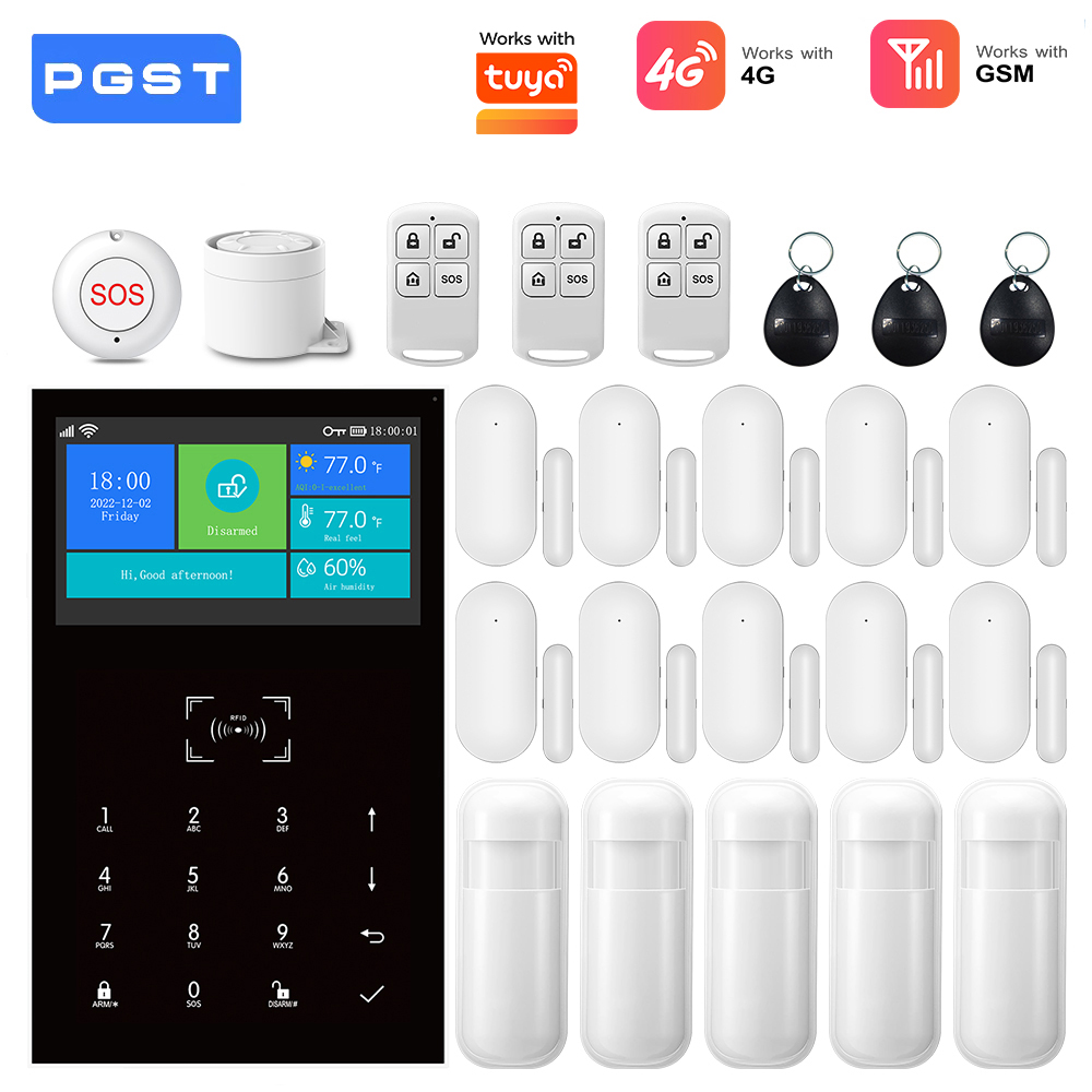 Smart Home Automation Diy - Système d'alarme WiFi GSM 4G compatible