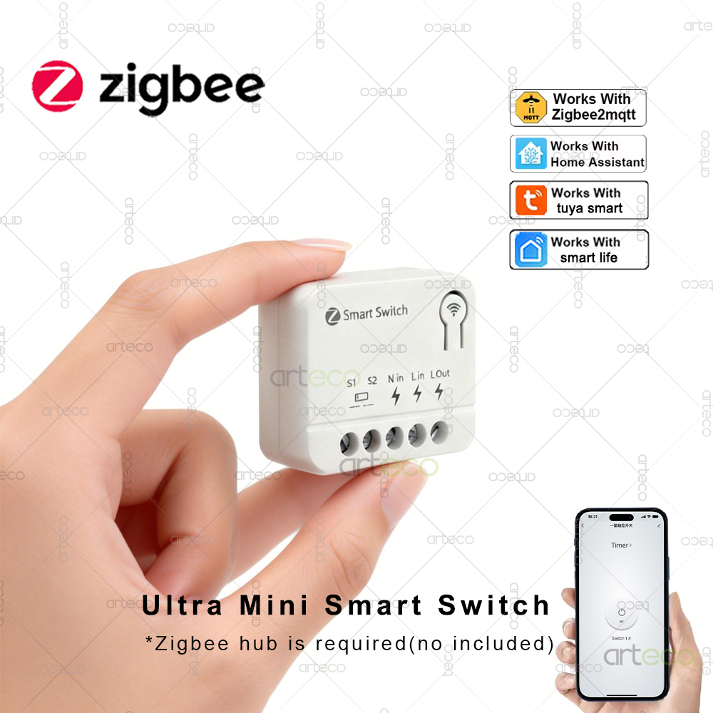 Home Automation Ideas - Module d'interrupteur intelligent DIY Zigbee Mini