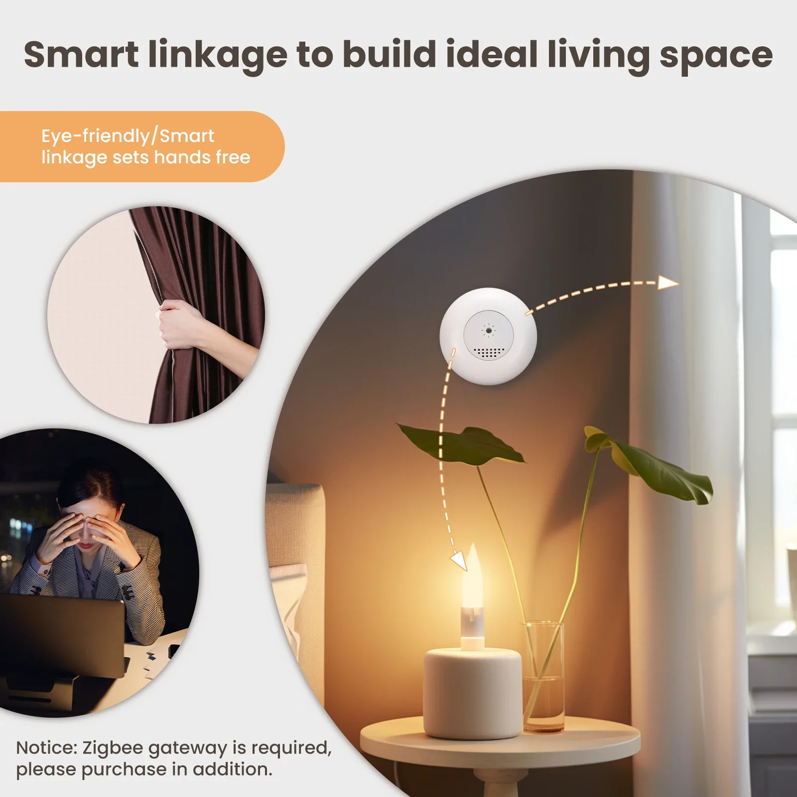 MOES Tuya Zigbee capteur de lu - Home Automation Ideas avis et prix
