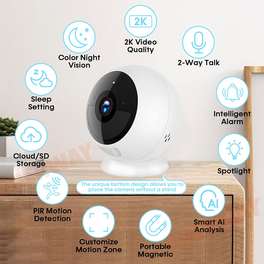 2K 5MP Wifi caméra de sécurité - Eufy Camera E220 avis et prix