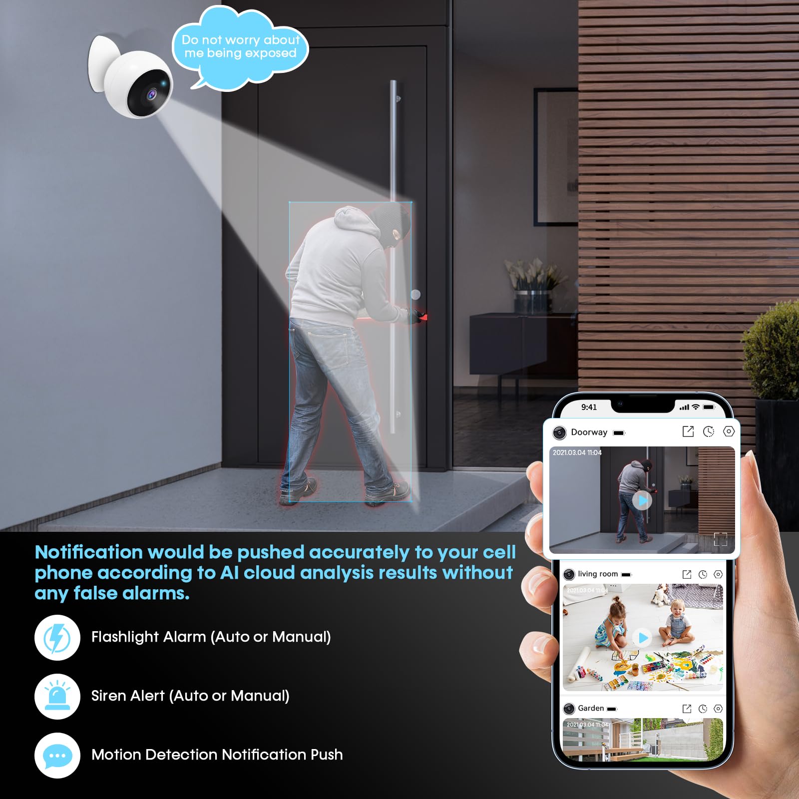 2K 5MP Wifi caméra de sécurité - Eufy Camera E220 avis et prix