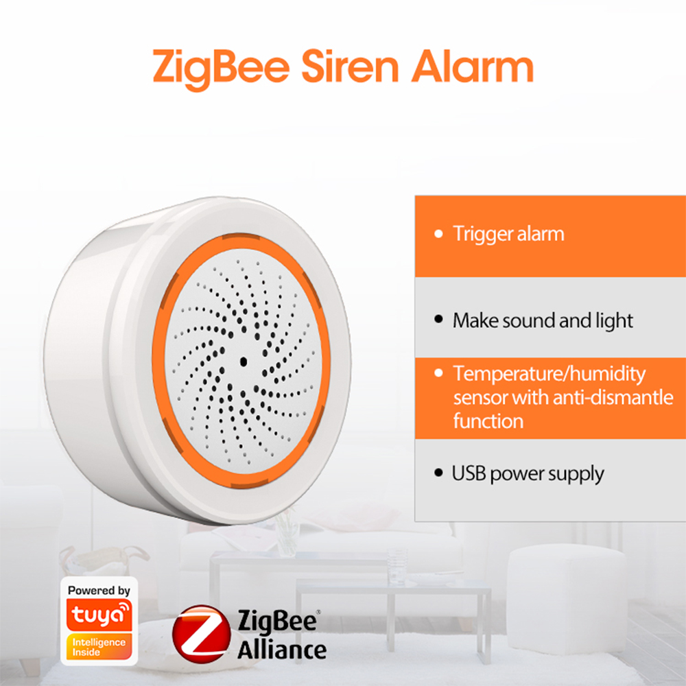 NEO-Tuya Zigbee sirène passere - Home Automation Ideas avis et prix