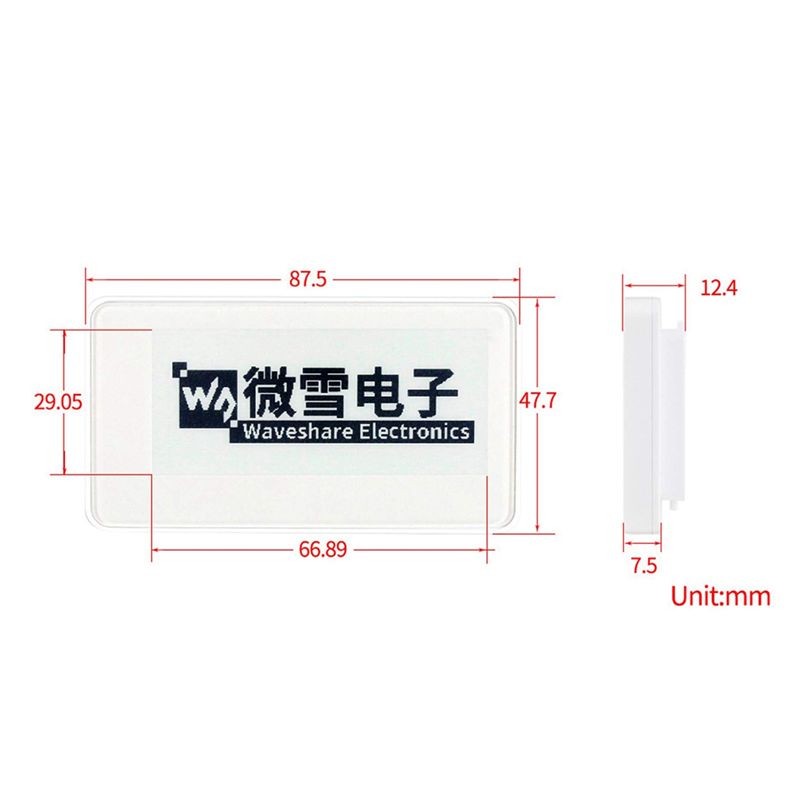 Module d'écran d'affichage san - Display Epaper 2.9 avis et prix