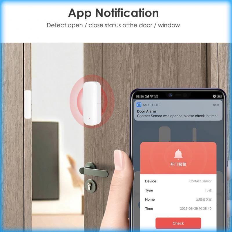 Capteur intelligent de porte e - Home Automation Ideas avis et prix