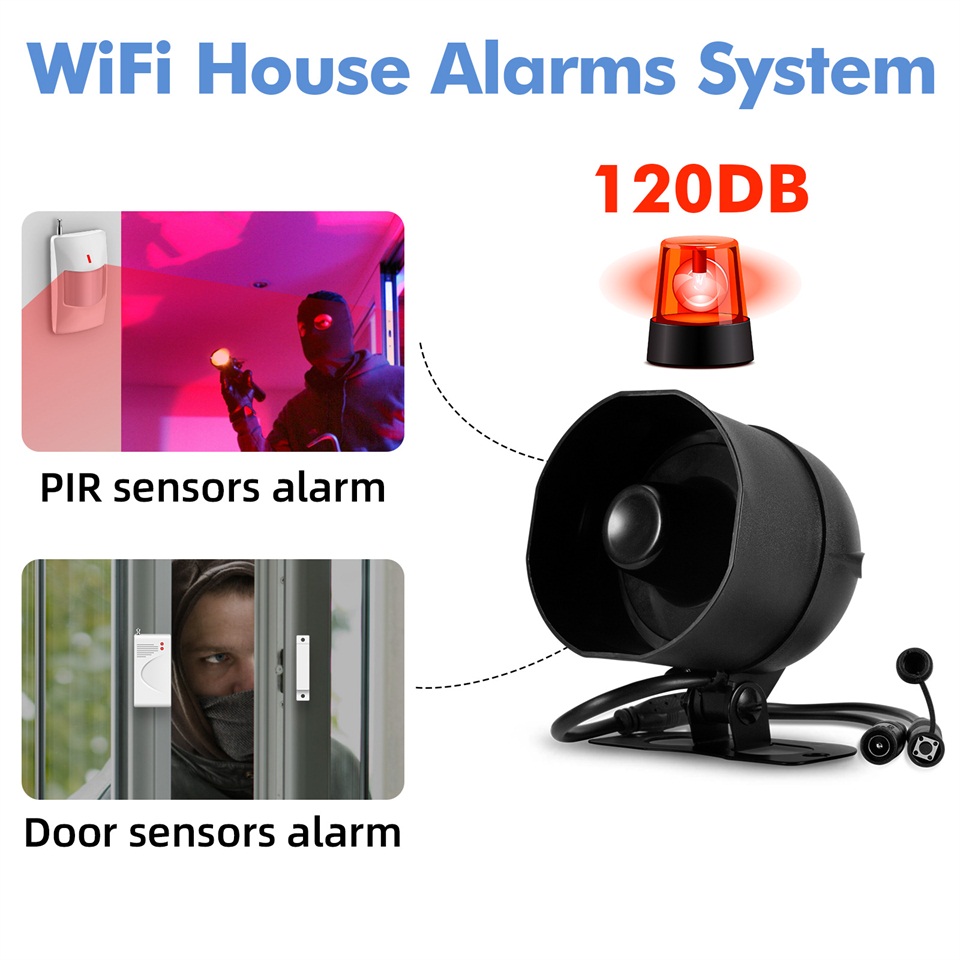 KERUI – système d'alarme sirèn - Smart Home Automation Diy avis et prix