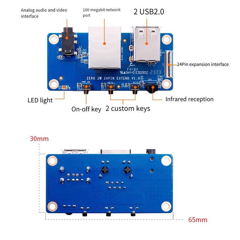 Carte d'extension N35R pour Or - Pi Zero W Board avis et prix
